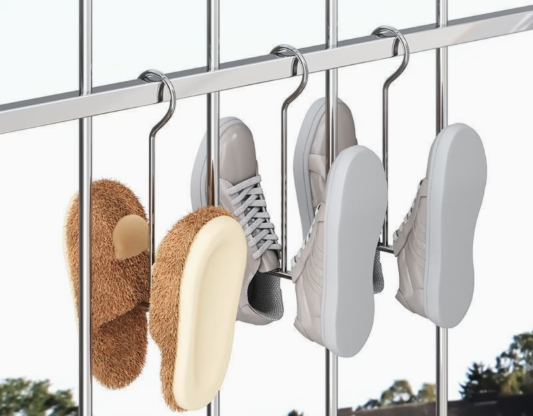 HyperHarbor™ DryBar — Steel Shoe Drying Rack