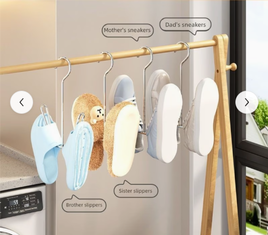 HyperHarbor™ DryBar — Steel Shoe Drying Rack